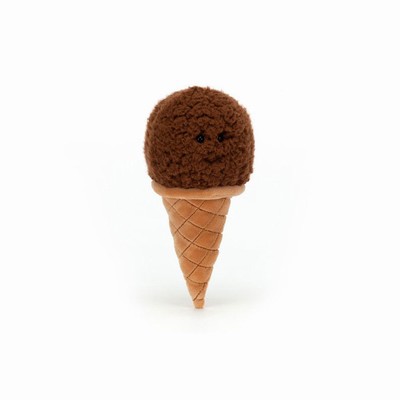 Jellycat Irresistible Ice Cream Chocolate New Zealand | QOUWS5830